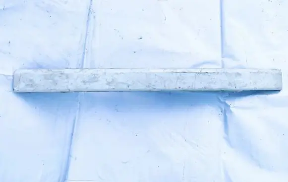 Front bumper splitter molding