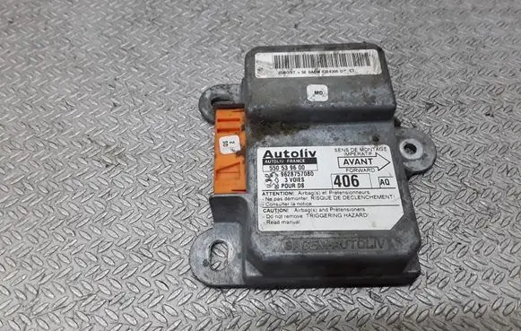 Peugeot 406 Airbag control unit/module 550539600 9628757080