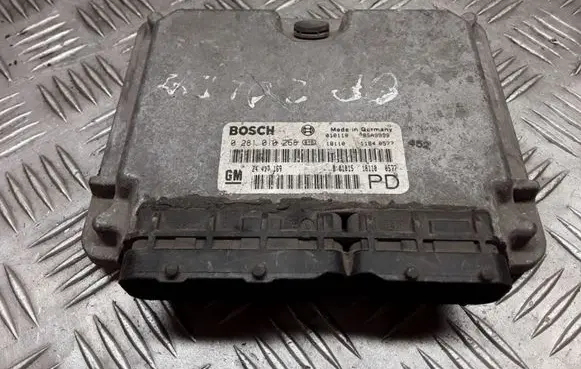 Opel Zafira A Engine control unit/module 0281010268 24417169 28SA9999