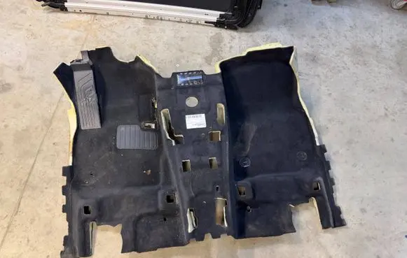 BMW X3 G01 Front floor carpet liner 7446644 744664416
