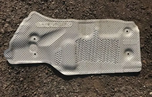 BMW 5 F10 F11 Heat shield in engine bay 51487185246