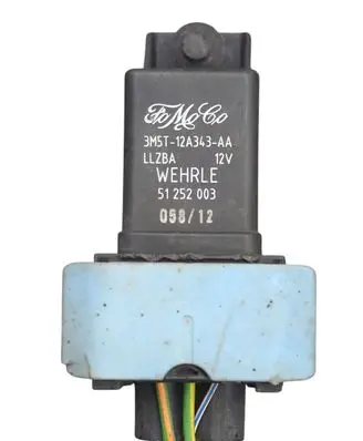 Ford Focus Glow plug pre-heat relay 3M5T12A343AA 51252003 058712