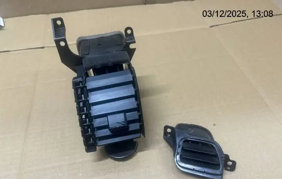 Dashboard side air vent grill/cover trim