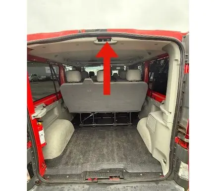Opel Vivaro Loading door lock loop/hook striker 