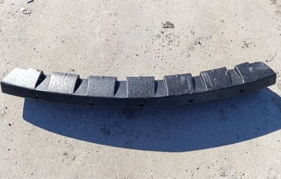 Dodge Challenger Front bumper foam support bar 68222853ab