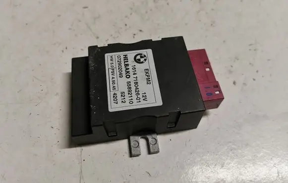 BMW 3 E90 E91 Fuel injection pump control unit/module 7180426