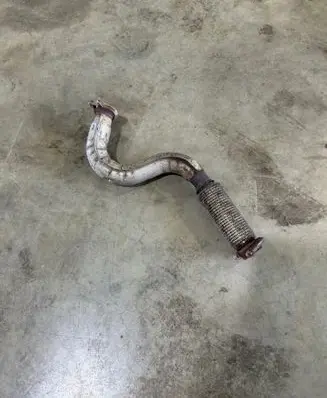 Opel Corsa F Muffler pipe connector clamp 