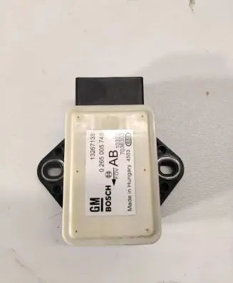 Opel Meriva B ESP acceleration yaw rate sensor 13267138 0265005748 7036303