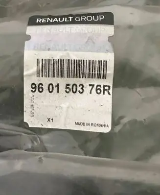 Dacia Sandero Front bumper lip 960150376R