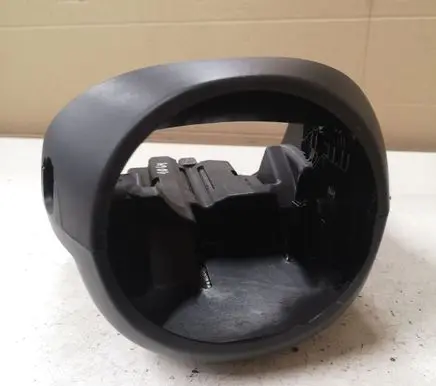 Steering wheel column trim