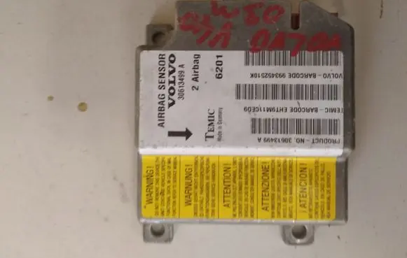 Volvo S40, V40 Airbag control unit/module 30613499A