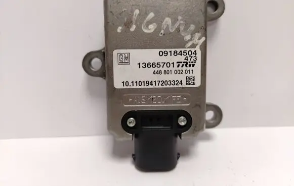 Opel Signum ESP acceleration yaw rate sensor 09184504 13665701 448801002011