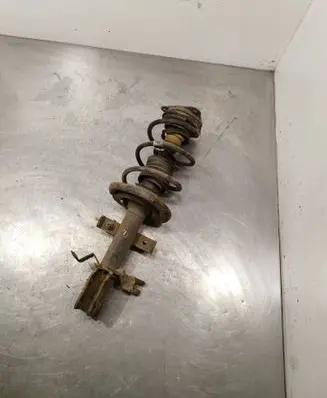 Front shock absorber with coil spring