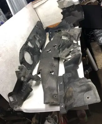 Mitsubishi Eclipse Cross Heat shield in engine bay 