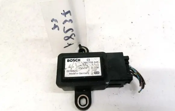 BMW X5 E53 ESP acceleration yaw rate sensor 0265005248 6753694