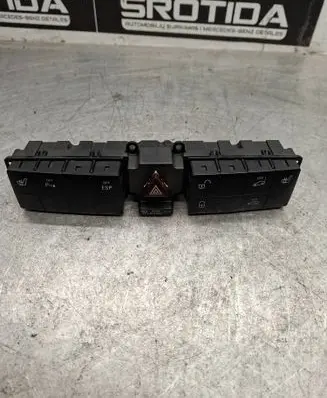 Mercedes-Benz C W203 Hazard light switch 2038703610 33636002
