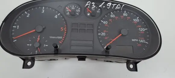 Audi A3 S3 8L Speedometer (instrument cluster) 8L0919910B