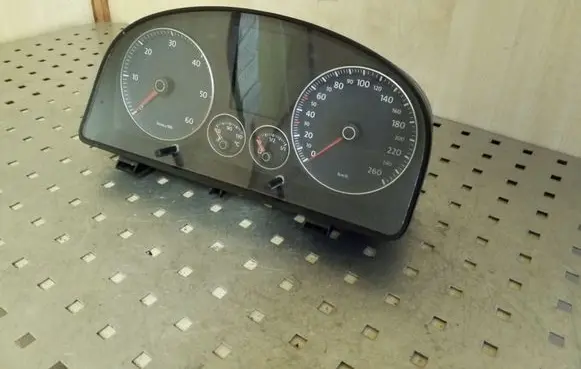Volkswagen Touran I Speedometer (instrument cluster) 1T0920874A