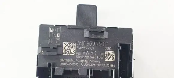Skoda Yeti (5L) Door control unit/module 7N0959793F09 7N0959793F