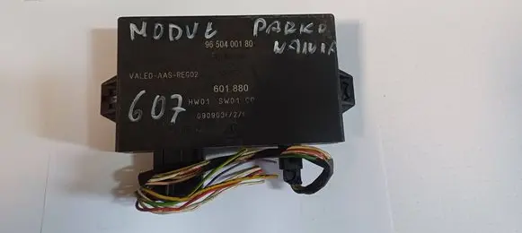 Peugeot 607 Parking PDC control unit/module 9650400180 0909031 601880