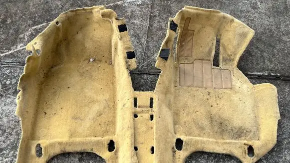 Porsche Boxster 986 Front floor carpet liner 