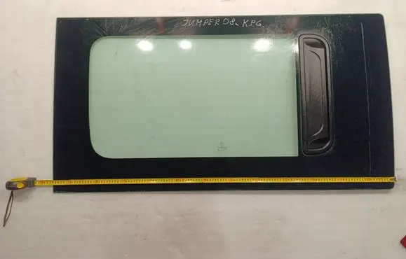 Citroen Jumper Rear side window 43R001167 DOT618M50AS2