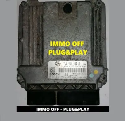 Volkswagen Touareg I Engine control unit/module 0281012773 7L0907401B