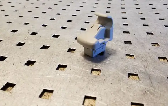 Sun visor clip/hook/bracket