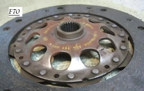 Clutch pressure plate