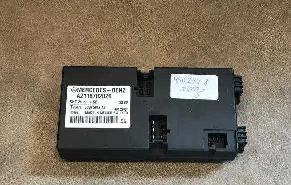 Mercedes-Benz E W211 Seat control module A2118702026