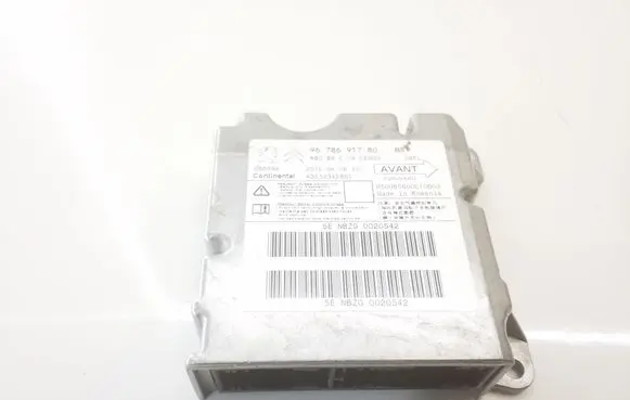 Citroen DS5 Airbag control unit/module 9678691780