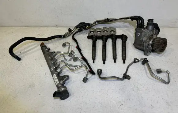 Audi A6 S6 C6 4F Fuel injection system set 03L130755 03L130089A 03L130277