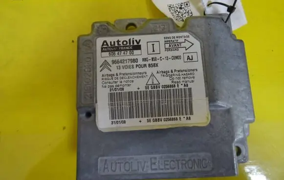 Citroen C4 I Airbag control unit/module 606474700 9664217980