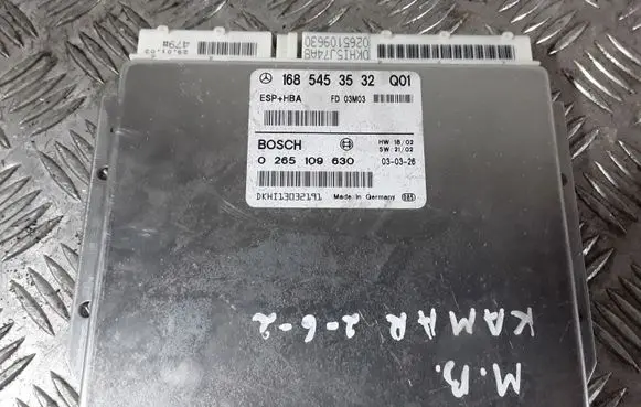 Mercedes-Benz A W168 Other control units/modules 1685453532Q01 0265109630