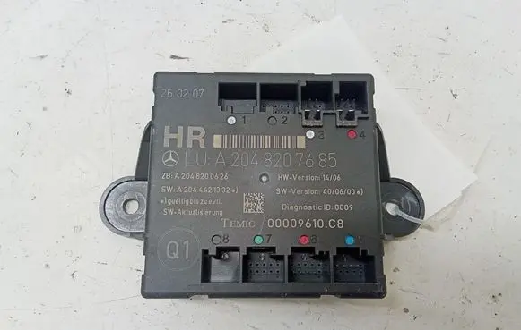 Mercedes-Benz C W204 Door control unit/module A2048207685