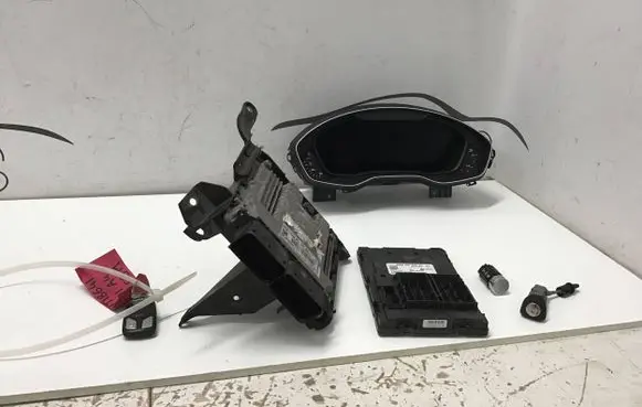 Engine ECU kit and lock set