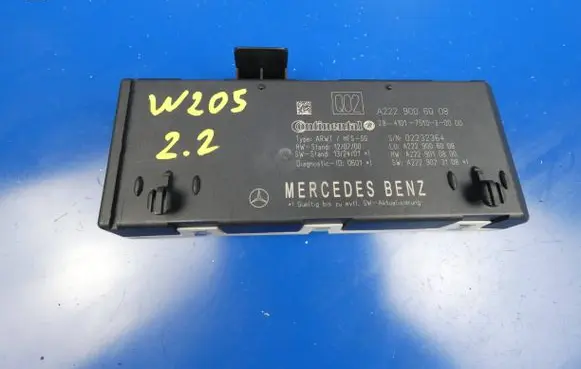 Mercedes-Benz C W205 Tailgate/trunk control unit/module A2229006008 02232364 A2229010800