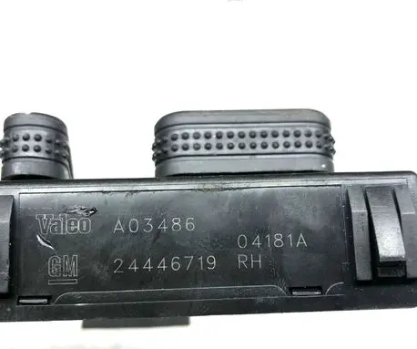 Opel Vectra C Seat control switch 24446719 A03486 04181A