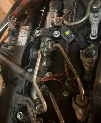 BMW X3 E83 Fuel main line pipe 780912802