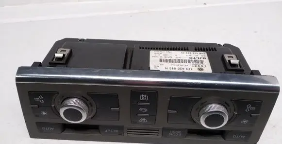 Audi A6 S6 C6 4F Climate control unit 4F2820043H