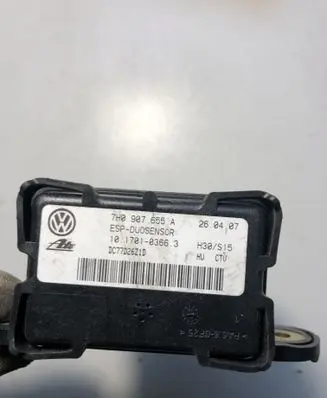 Volkswagen Golf V ESP acceleration yaw rate sensor 7H0907655A