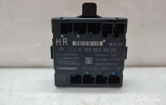 Mercedes-Benz GL X166 Door control unit/module A1669008009