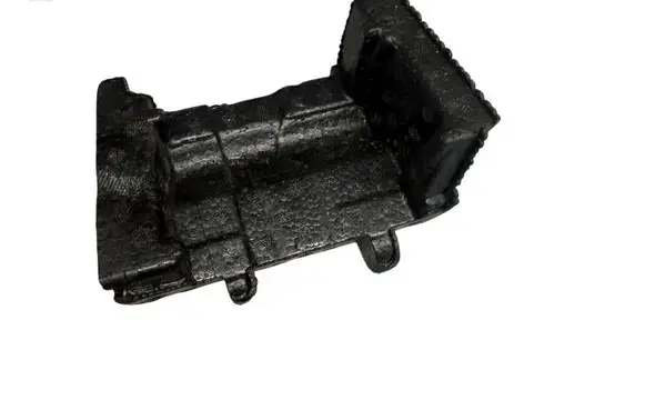 Front bumper foam support bar