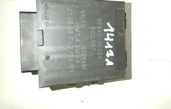 Toyota Verso Other control units/modules 859400F020 603057 210809F