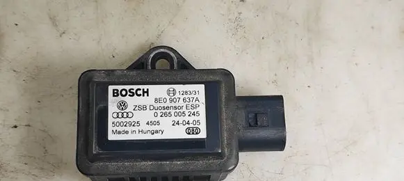 Volkswagen Phaeton ESP acceleration yaw rate sensor 8E0907637A 5002925 0265005245
