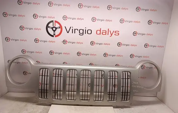 Jeep Cherokee Front bumper upper radiator grill 5gf25trmae