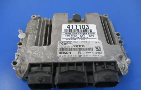 Ford Focus C-MAX Engine control unit/module ECU 7M51-12A650-UB