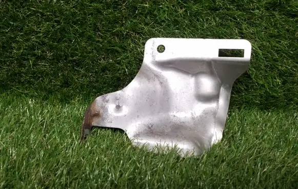 Heat shield in engine bay