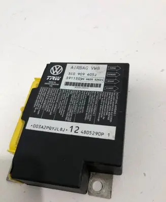 Volkswagen PASSAT B6 Airbag control unit/module 3C0909605J