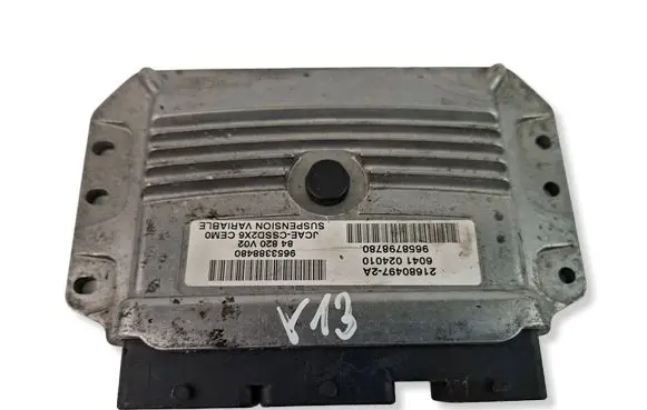 Peugeot 407 Suspension control unit/module 9658798780 6041024010 84820V02